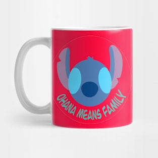 Stitch - Ohana Means Family Mug